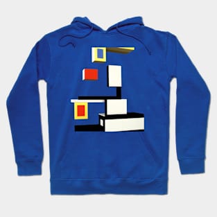 Mondrian Art Hoodie